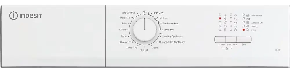 Indesit Air Vented Tumble Dryer - White, 8kg - Image 5