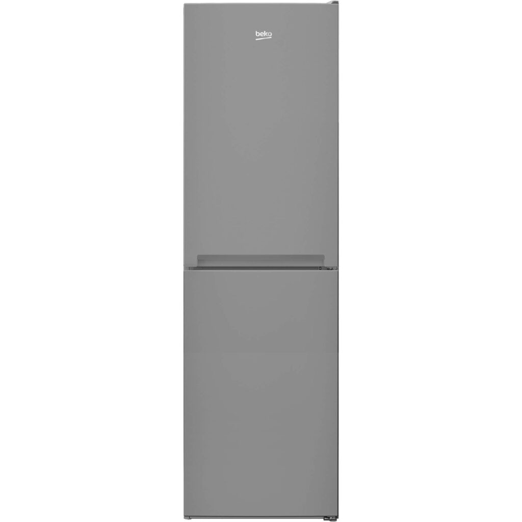 Beko Fridge Freezer - Silver, 270L, 50/50 Split, Auto Defrost