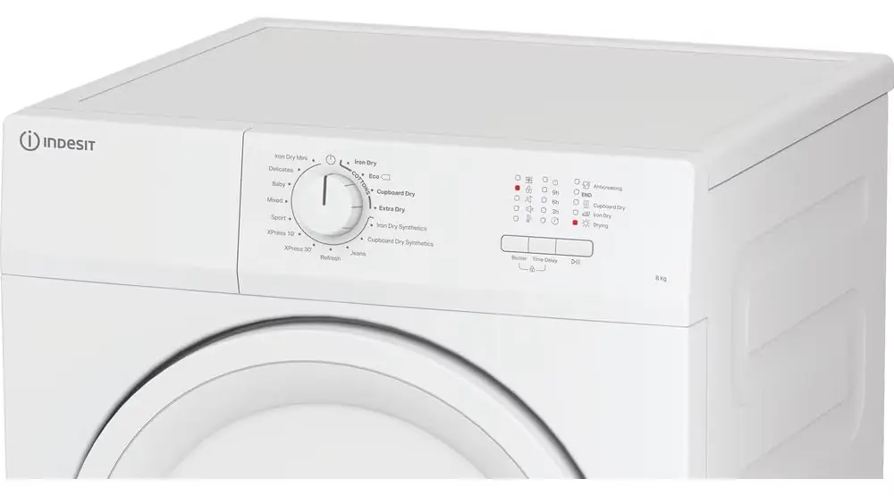Indesit Air Vented Tumble Dryer - White, 8kg - Image 4