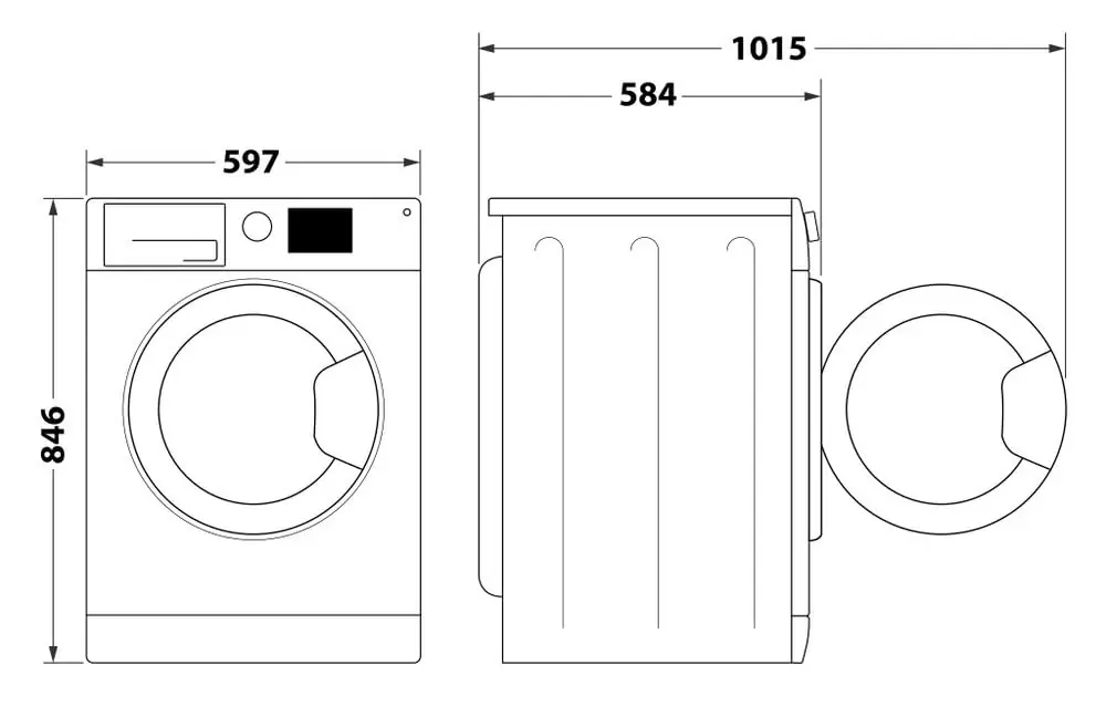 Indesit Air Vented Tumble Dryer - White, 8kg - Image 6