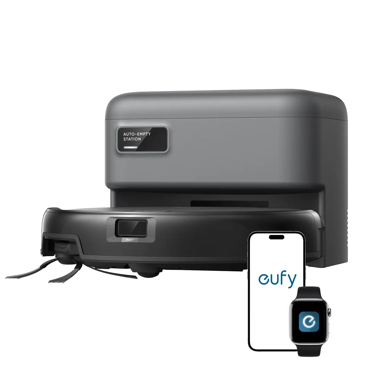 eufy C10 Robot Vacuum - Self-Emptying, Carpet Detection