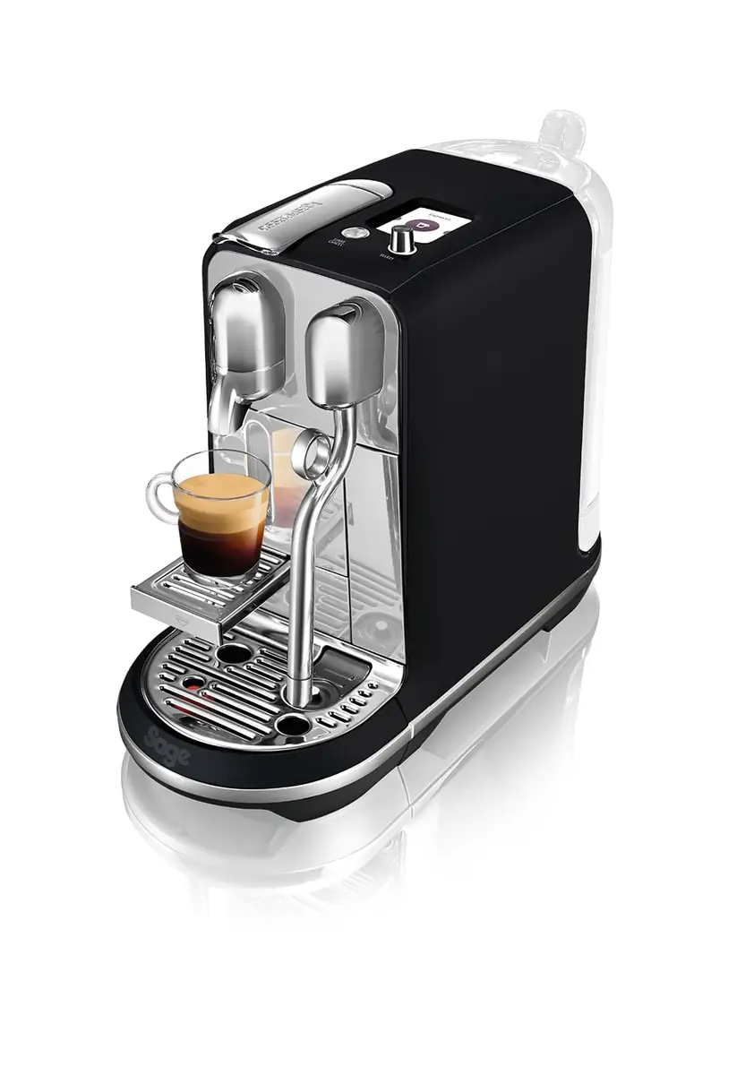 Nespresso Creatista Plus Pod Coffee Machine - Black Truffle, Milk Frother - Image 2