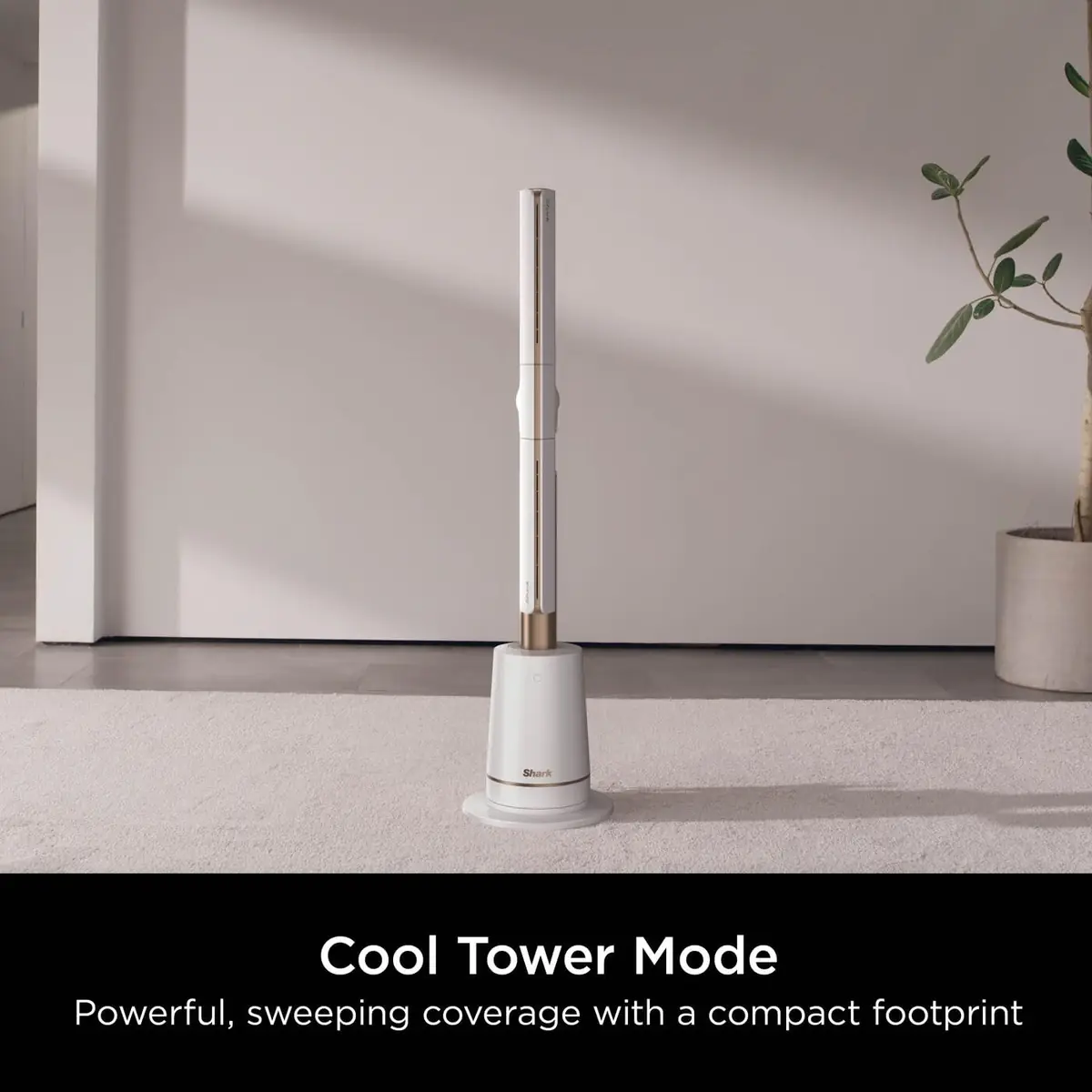 Shark TurboBlade Bladeless Tower Fan - High-Speed, Multi-Directional - Image 3