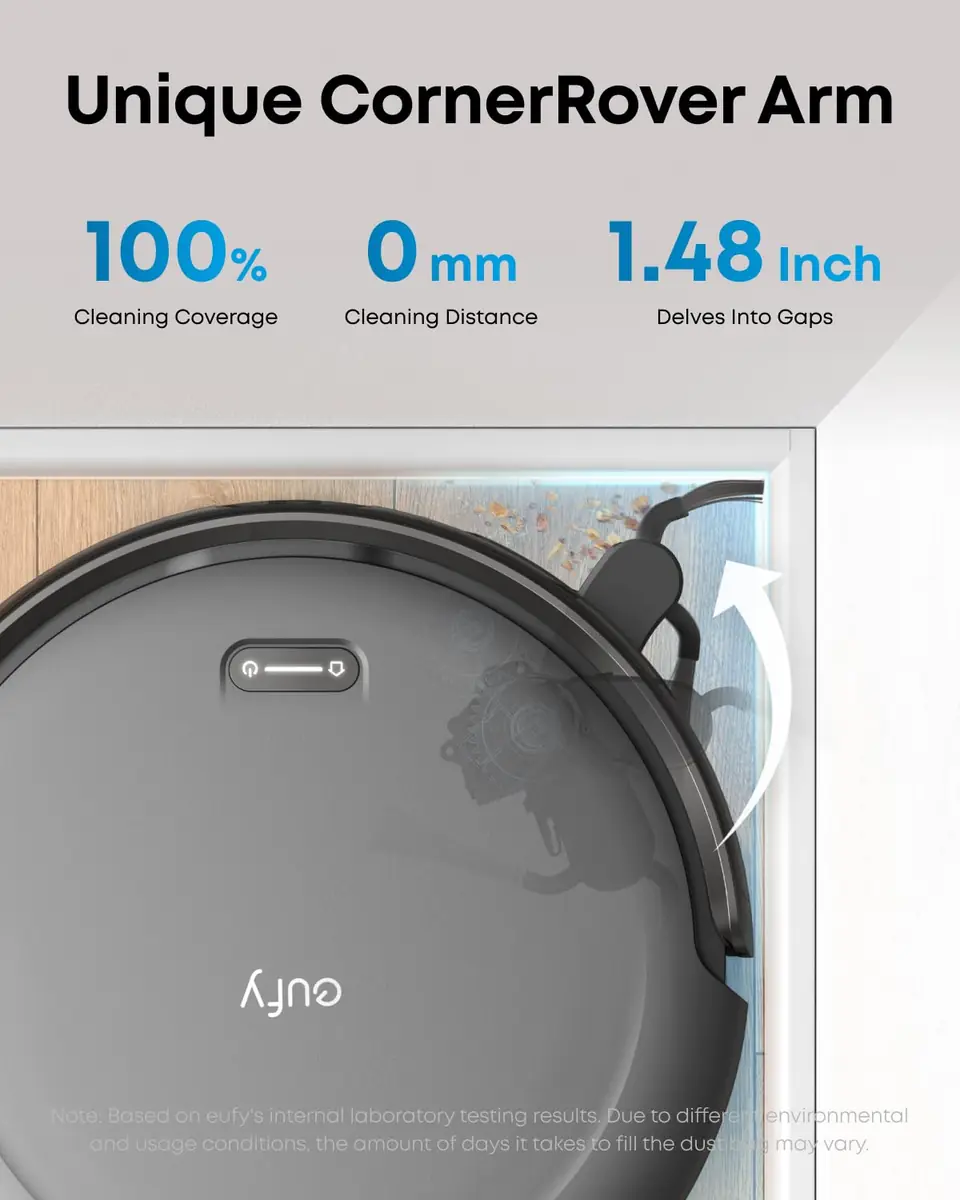 eufy C10 Robot Vacuum - Self-Emptying, Carpet Detection - Image 5