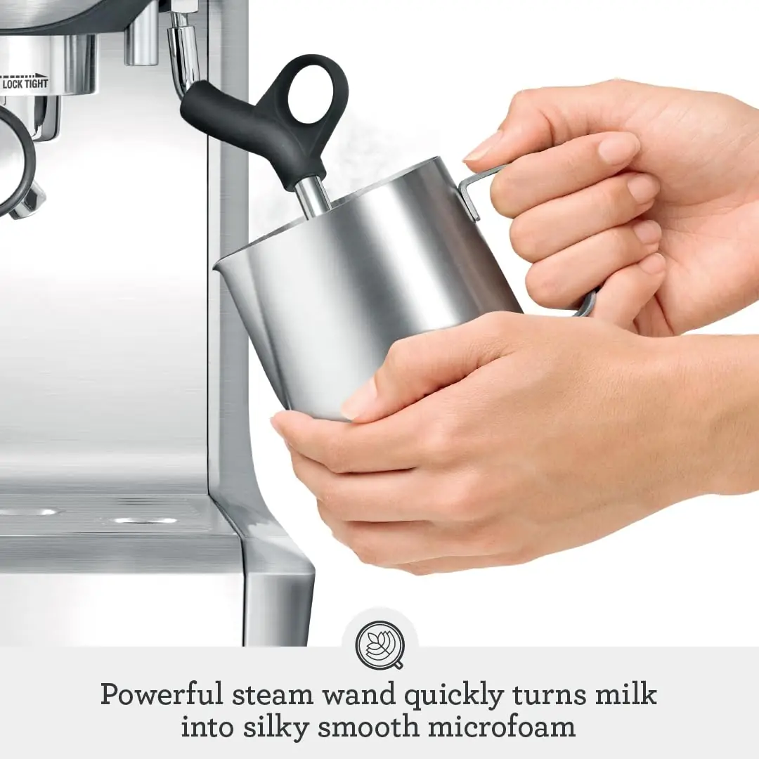 Sage Barista Express Bean to Cup Coffee Machine - Brushed Stainless Steel - Image 5