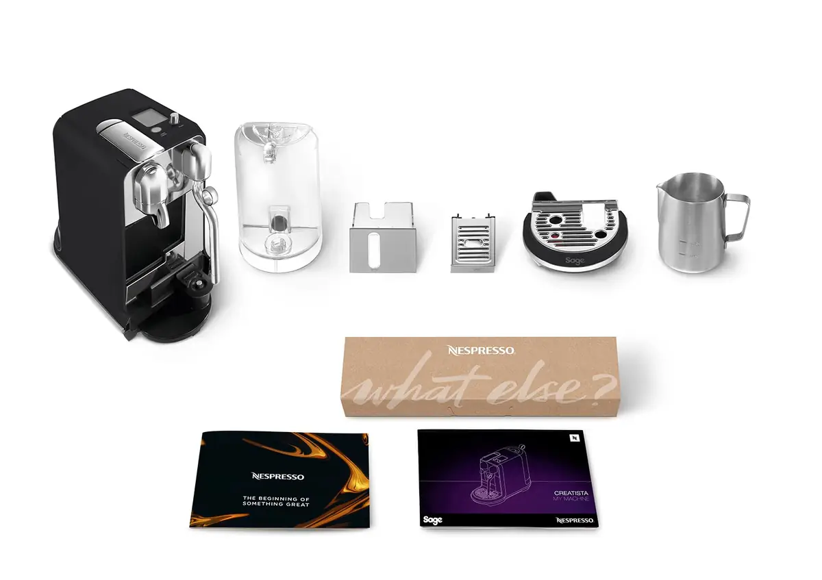 Nespresso Creatista Plus Pod Coffee Machine - Black Truffle, Milk Frother - Image 9