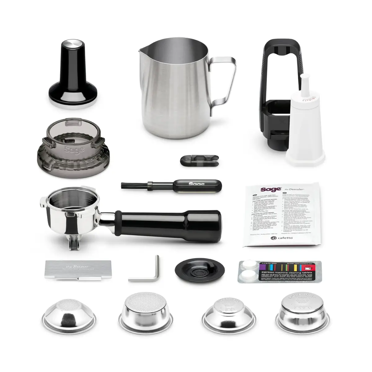 Sage Barista Express Bean to Cup Coffee Machine - Brushed Stainless Steel - Image 7