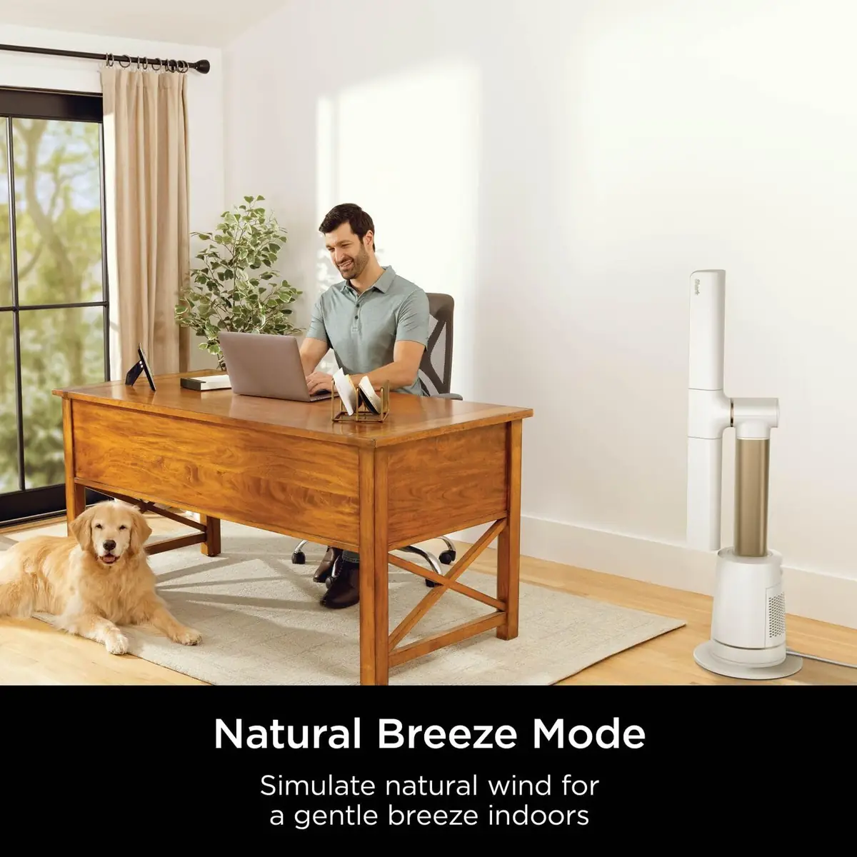Shark TurboBlade Bladeless Tower Fan - High-Speed, Multi-Directional - Image 7