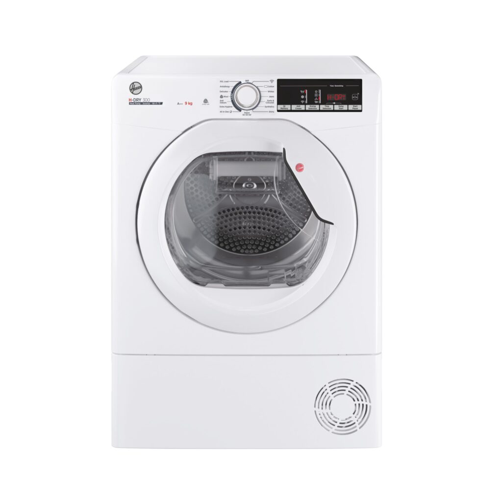 Hoover Heat Pump Tumble Dryer - White, 9kg, Wi-Fi, A++ Rated