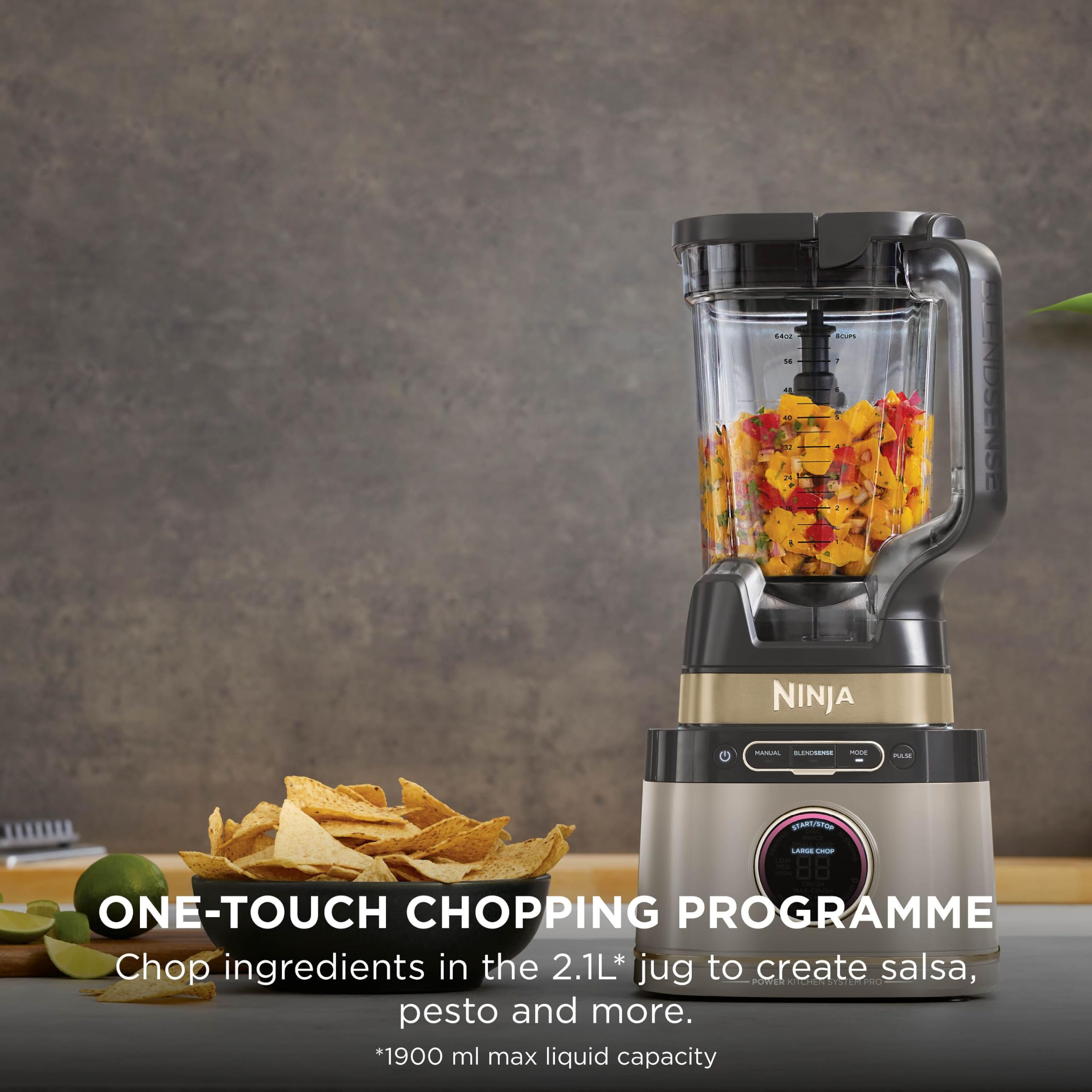 Ninja Detect Power Blender & Food Processor Pro - Stone Gold, 3-in-1 - Image 3