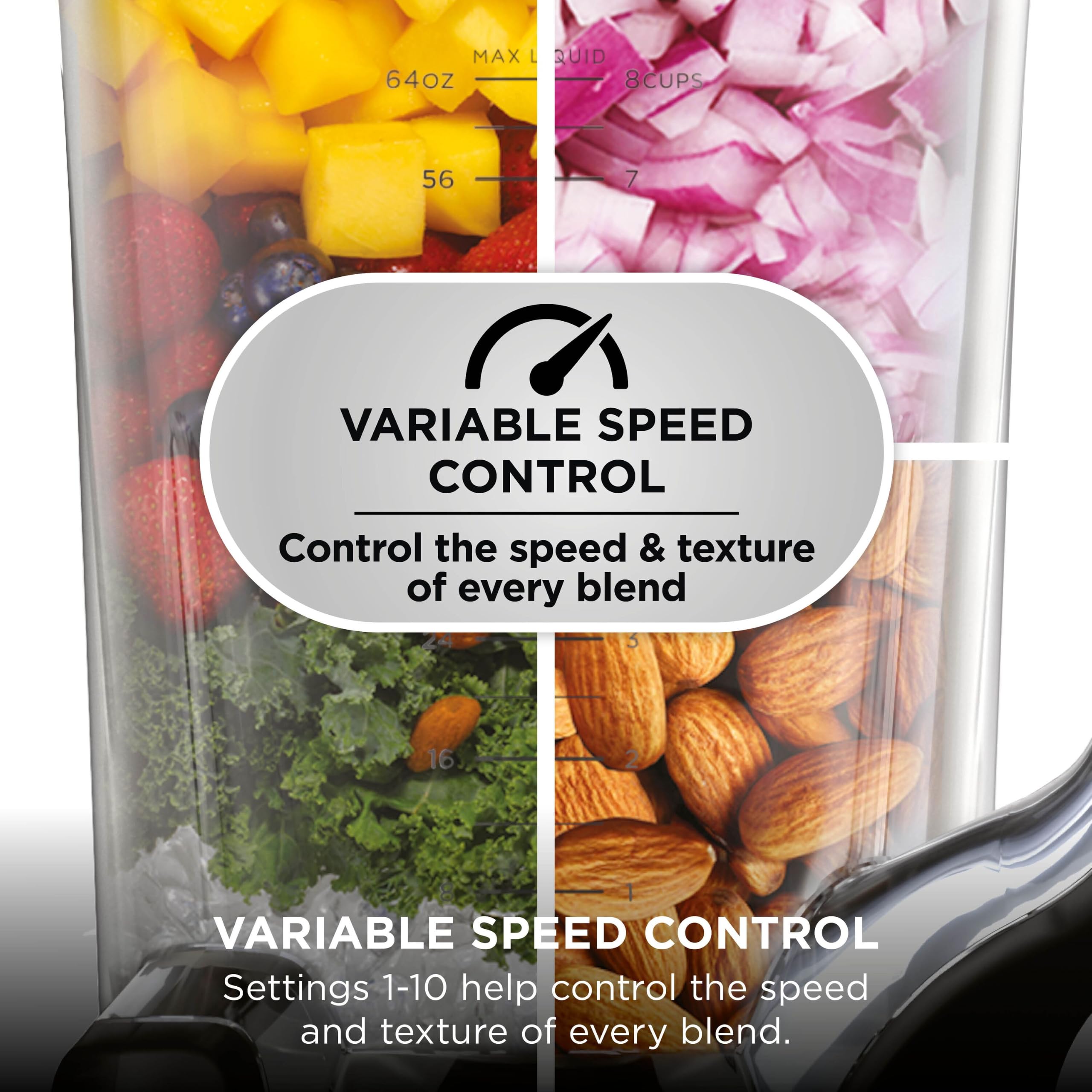 Ninja Detect Power Blender & Food Processor Pro - Stone Gold, 3-in-1 - Image 4