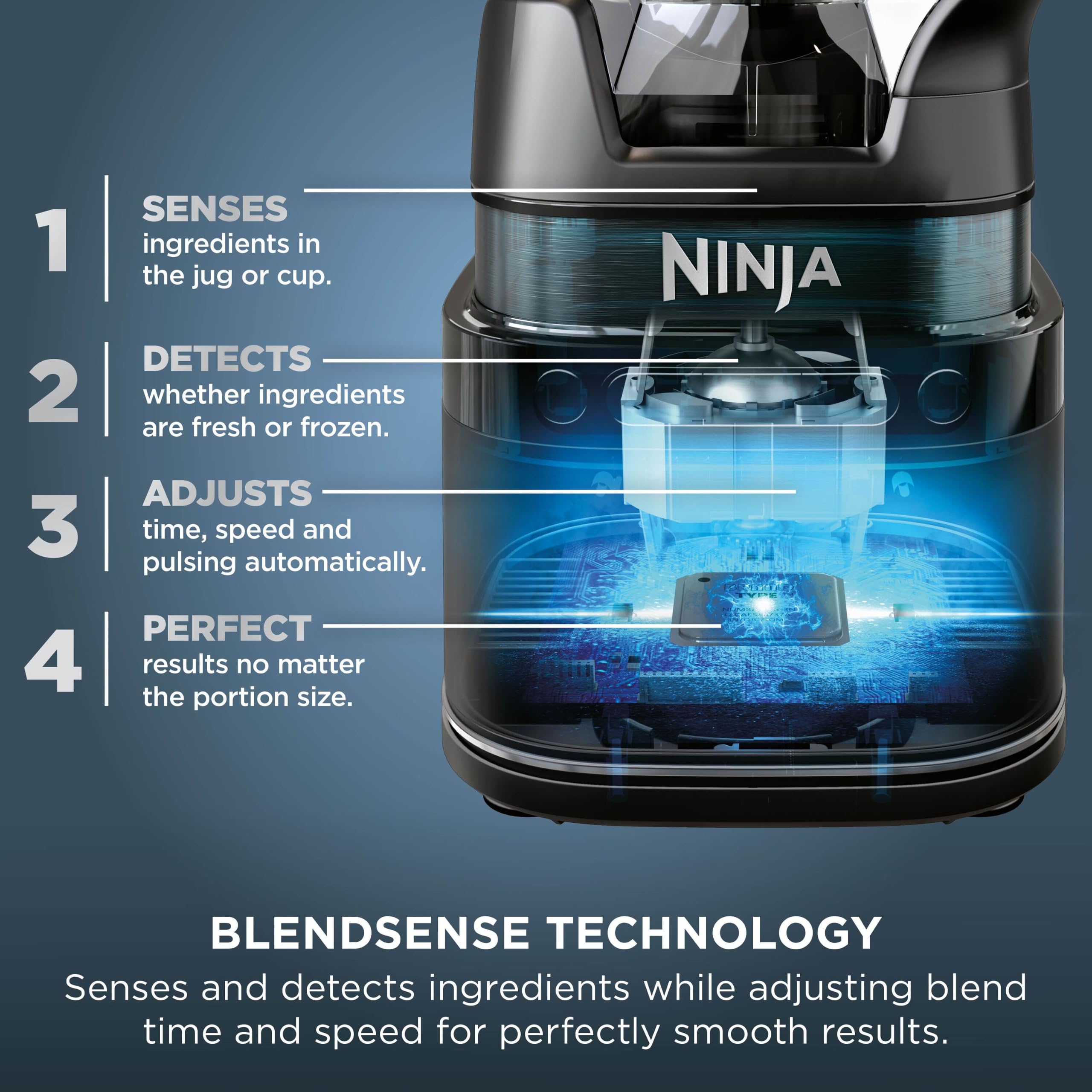 Ninja Detect Power Blender & Food Processor Pro - Stone Gold, 3-in-1 - Image 5