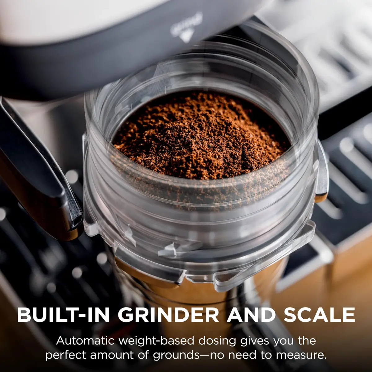 Ninja Luxe Premier Coffee Machine - Silver, 3-in-1 - Image 3