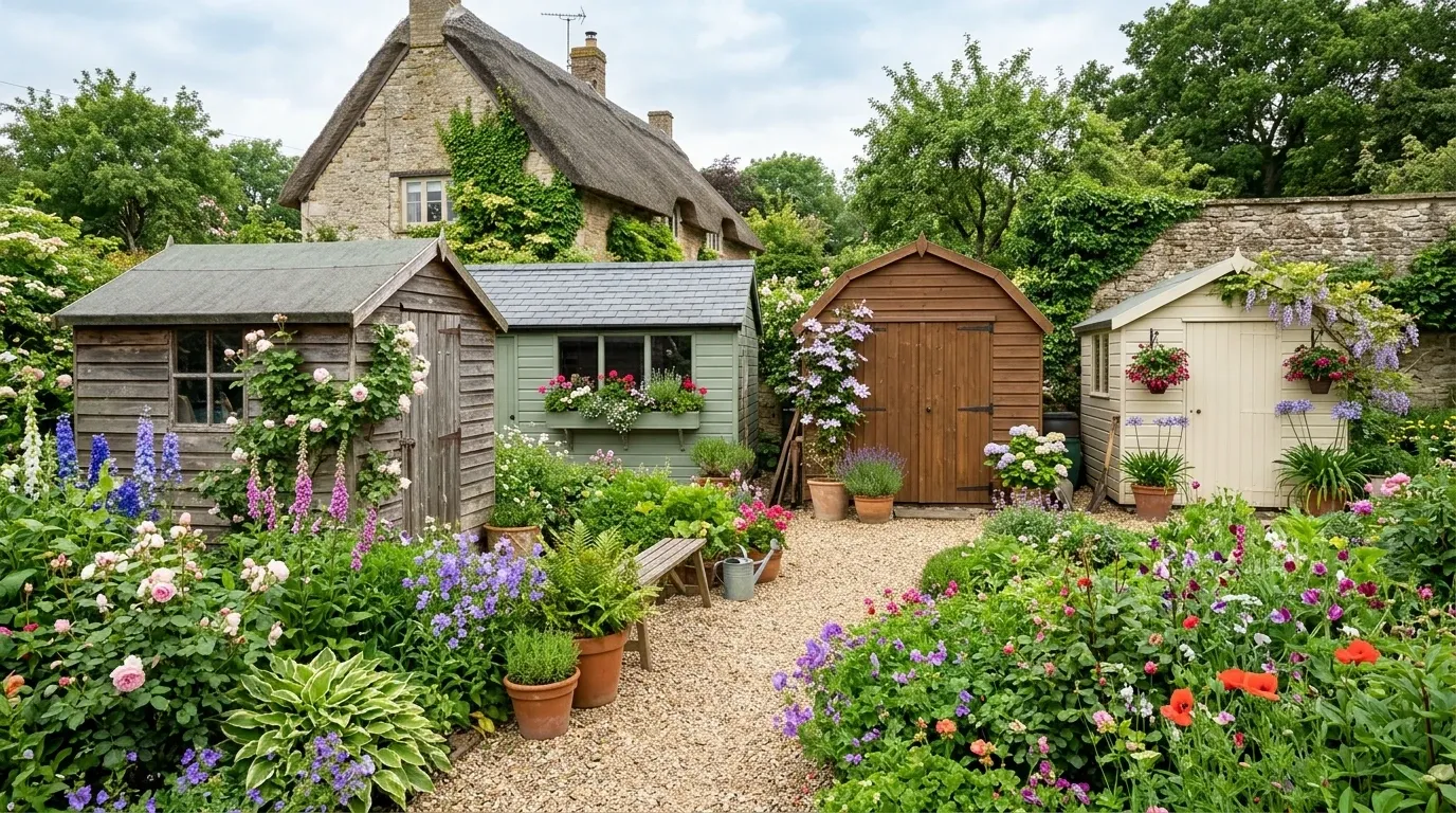 Where to put a garden shed: a planning checklist